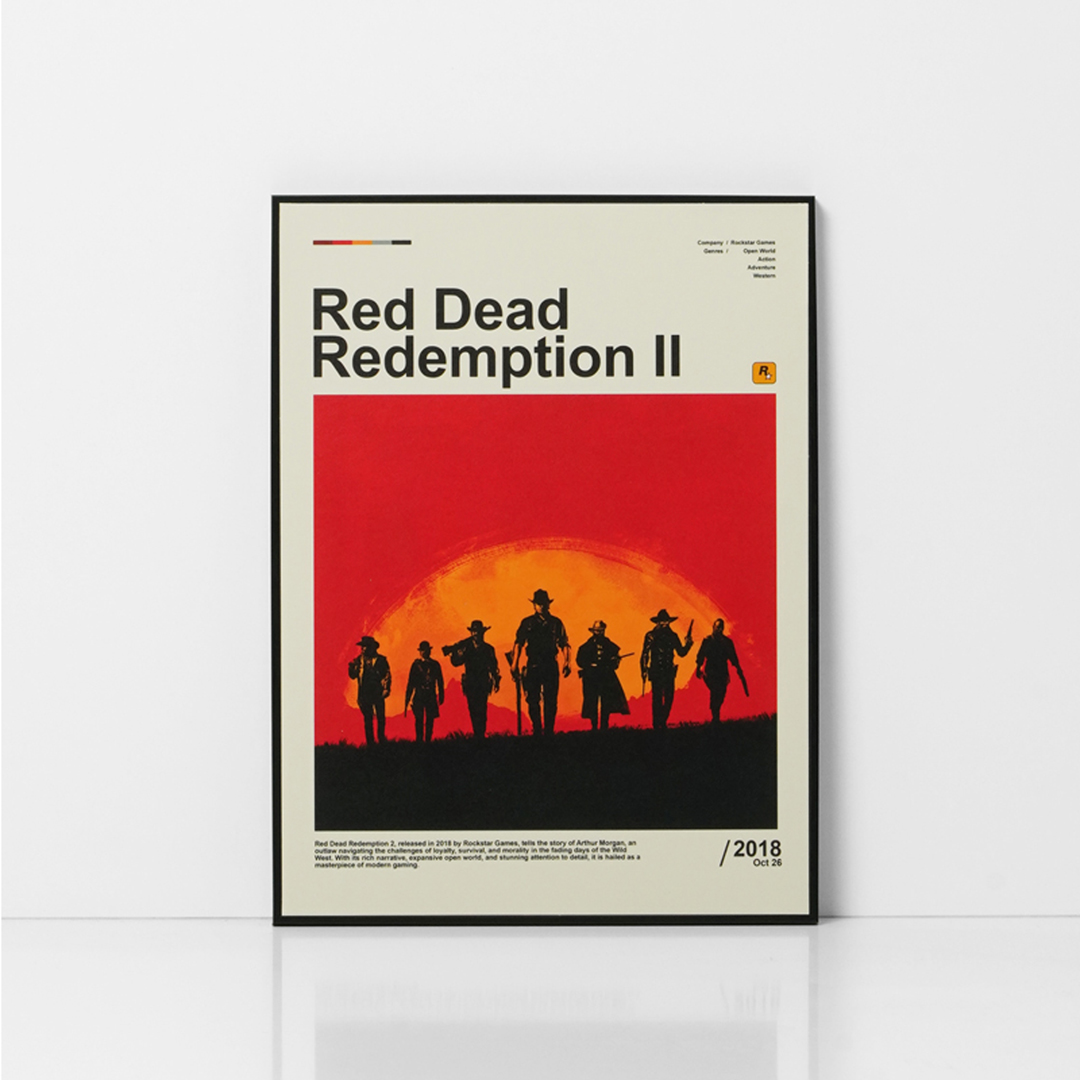 خرید و قیمت تابلو Red Dead Redemption کد 310471