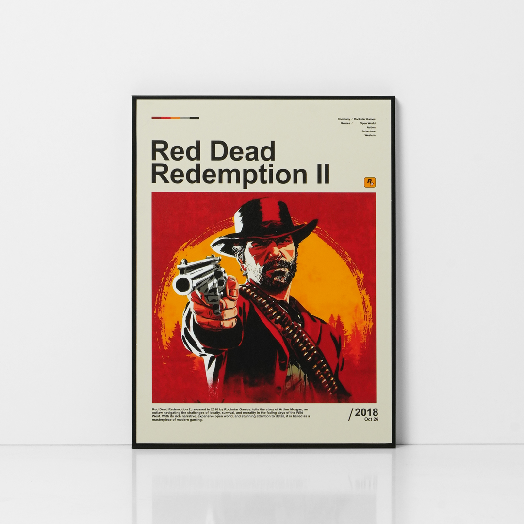 خرید و قیمت تابلو Red Dead Redemption کد 311566
